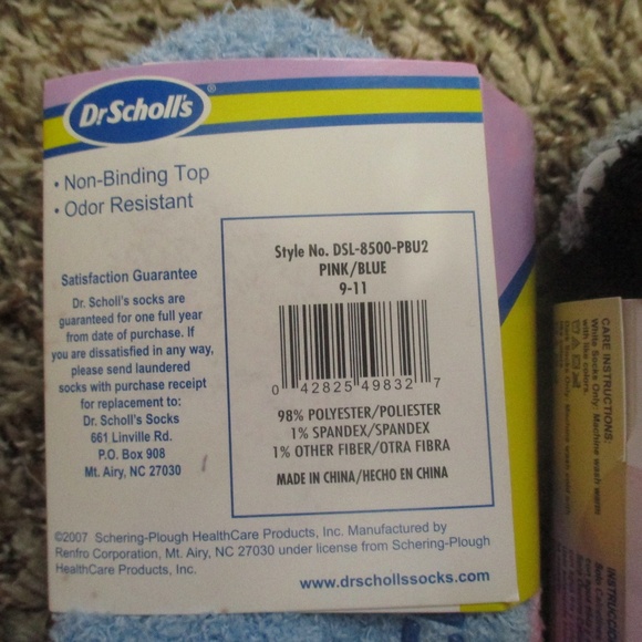 Dr. Scholl's Socks Bundle Variety 10 Pack Womens 4-10 Multicolor Spa Low Cut - Picture 8 of 14